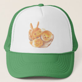 愛らしい動物型パン キャップ