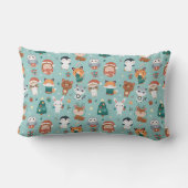 愛らしい動物腰枕 ランバークッション (裏面)