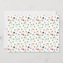 愛らしい北極クマの頭のクリスマス