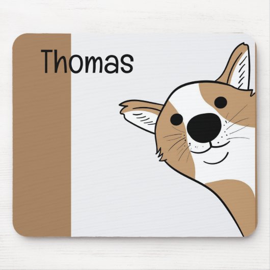 愛らしい口 マウスパッド (正面)