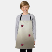 愛らしい可愛い,ラディバグ,輝パーソナライズされたく エプロン (着用した状態)