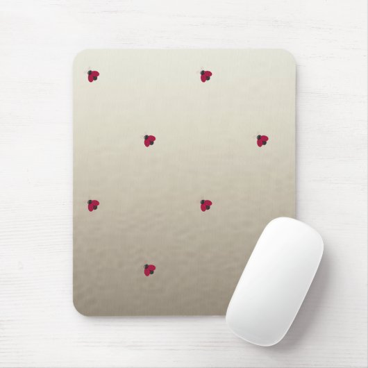 愛らしい可愛い,ラディバグ,輝パーソナライズされたく マウスパッド (マウス)