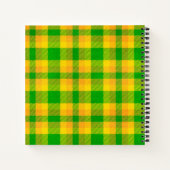 愛らしい可愛らしい笑顔のアイリッシュ・レプラーアン・ガール ノートブック (裏面)