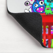 愛らしい嘆かわしいのDeplorablesのバスケット マウスパッド (コーナー)