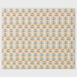 愛らしい回転木馬誕生日 ラッピングペーパー