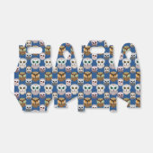 愛らしい図解入りの、写真付きのOwlsパターン フェイバーボックス (折り畳みなし)