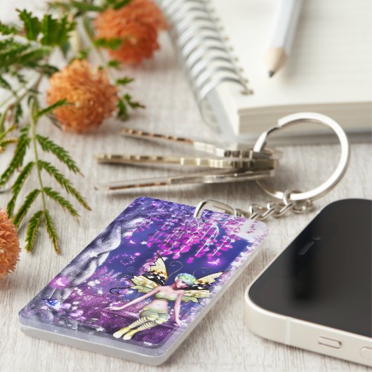 愛らしい妖精 キーホルダー (正面右)