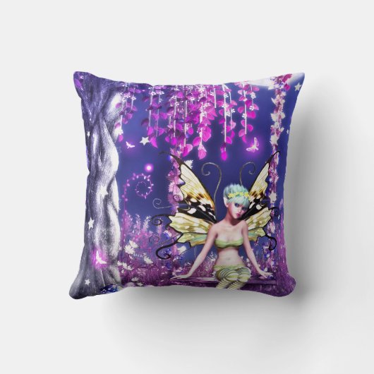 愛らしい妖精 クッション (裏面)