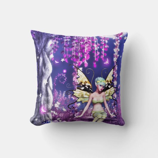 愛らしい妖精 クッション (正面)