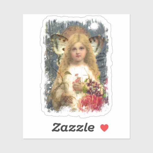 愛らしい妖精 シール (シート)