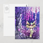 愛らしい妖精 ポストカード (正面/裏面)