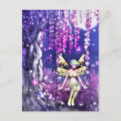 愛らしい妖精 ポストカード (正面)