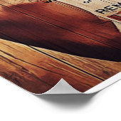 愛らしい妻への手紙、素敵な贈り物。 ポスター (角)