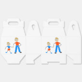 愛らしい姿と息子スティックのフィギュアの好意ボックス フェイバーボックス (見開き)