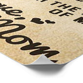 愛らしい娘への手紙 |素敵な贈り物 ポスター (角)