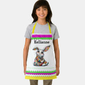 愛らしい子供のイースターエプロン エプロン (インサイチュ)