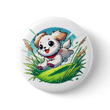 愛らしい子犬の喜びに走満ちた娘