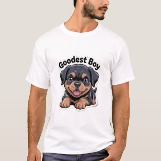 愛らしい子犬の顔Tシャツ | 犬好きなママへのプレゼントにぴったり Tシャツ