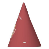 愛らしい子犬子供の誕生日 パーティーハット (右)