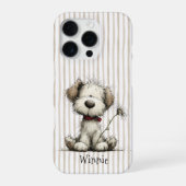 愛らしい子犬 | ゴールデンドッグ愛好家のギフト iPhoneケース (裏面)