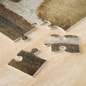 愛らしい子犬 ジグソーパズル (側面)