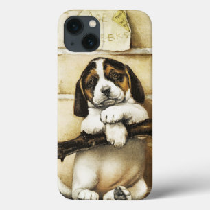 愛らしい子犬 iPhone 13ケース