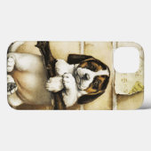 愛らしい子犬 Case-Mate iPhoneケース (裏面 (横))