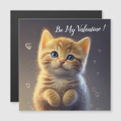 愛らしい子猫があなたのバレンタインに来たい (正面/裏面)