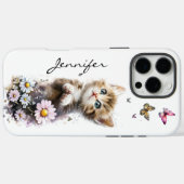 愛らしい子猫のiPhone / iPadケース かわいい 面白い Case-Mate iPhoneケース (裏面 (横))