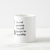 愛らしい子猫コーヒーマグ – ピュアでかわいらしい モーフィングマグカップ (中央)