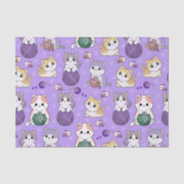 愛らしい子猫ティッシュペーパー 薄葉紙