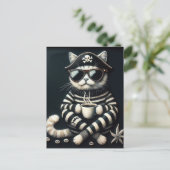 愛らしい子猫海賊 ポストカード (スタンド正面)