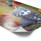 愛らしい子猫2 フォトプリント            (角)