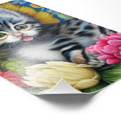 愛らしい子猫5 フォトプリント            (角)