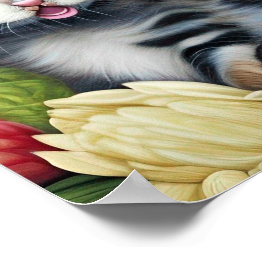 愛らしい子猫5 ポスター (角)