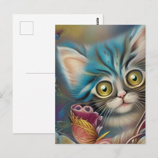 愛らしい子猫6 ポストカード (正面/裏面)