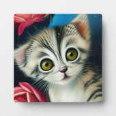 愛らしい子猫7 フォトプラーク (正面)