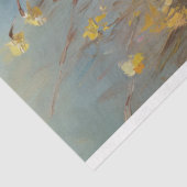 愛らしい子羊イエローダフォジル絵を描のデコペ 薄葉紙 (詳細)