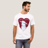 愛らしい子羊 Tシャツ (正面フル)