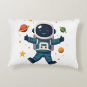 愛らしい宇宙飛行士宇宙 アクセントクッション (裏面)