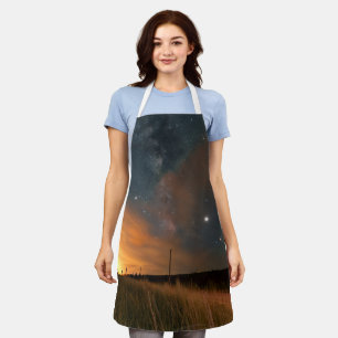 愛らしい宇宙 エプロン