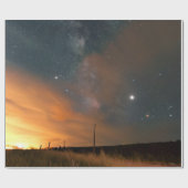 愛らしい宇宙 ラッピングペーパー (フラット)