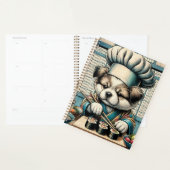 愛らしい寿司職人パピー プランナー手帳 (ディスプレー)