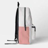 愛らしい小さなシマウマ プリントバックパック (左)