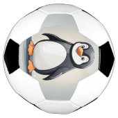愛らしい小さなペンギン サッカーボール (回転)