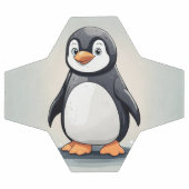 愛らしい小さなペンギン サッカーボール (フラット)