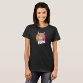 愛らしい小さな牛とEDDY美しい女の子の名前 Tシャツ (正面フル)