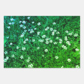 愛らしい小さな花 ラッピングペーパーシート (正面3)