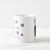 愛らしい彼女 コーヒーマグカップ (中央)