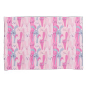 愛らしい復活祭の文様 |ピラロケース 枕カバー (正面右)